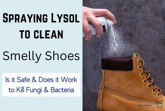 Spraying Lysol to Clean Shoes- Is it Safe & Does it Work