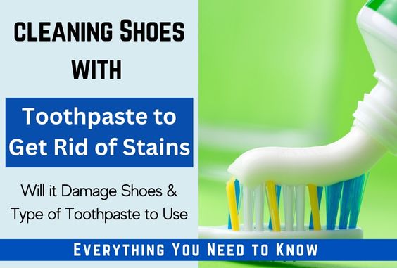 Cleaning trainers with on sale toothpaste